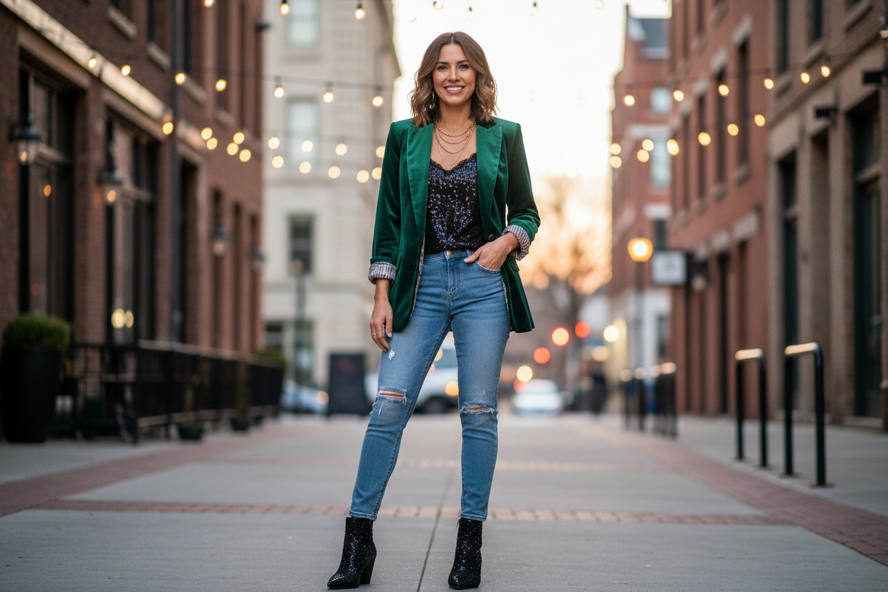 Green Blazers, Coats, Jackets