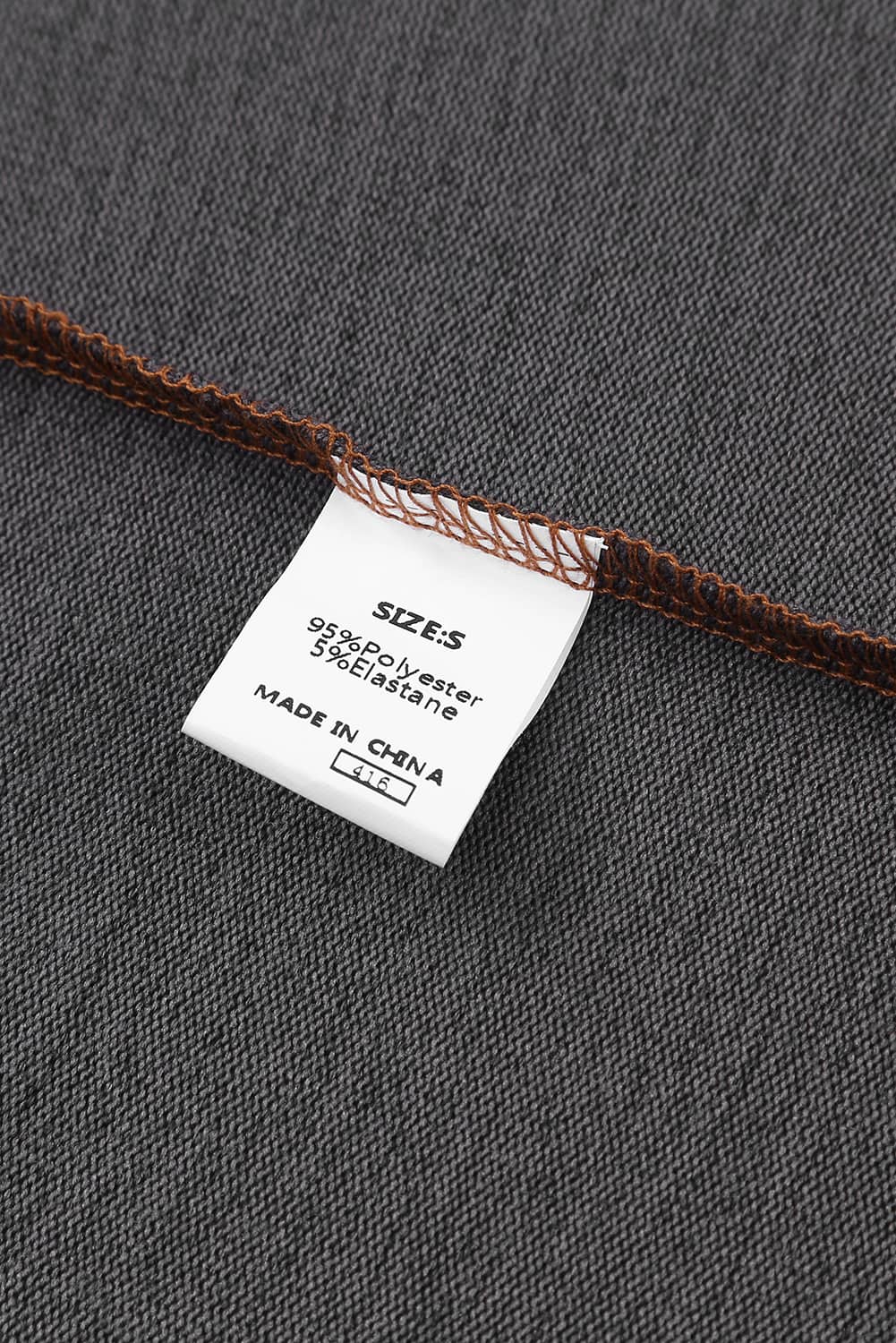 Top - Orange Colour Block Cardigan