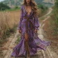 Dress - Bohemian Print Country Style