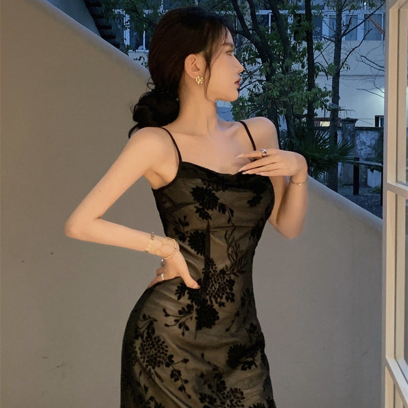 Black Dress - Vintage Lace