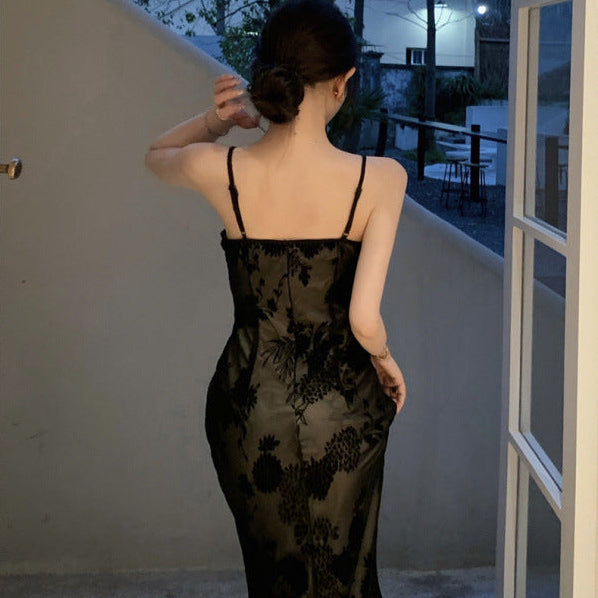 Black Dress - Vintage Lace