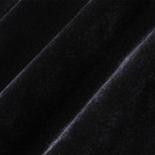 Black Dress - Backless & Strapless A Line