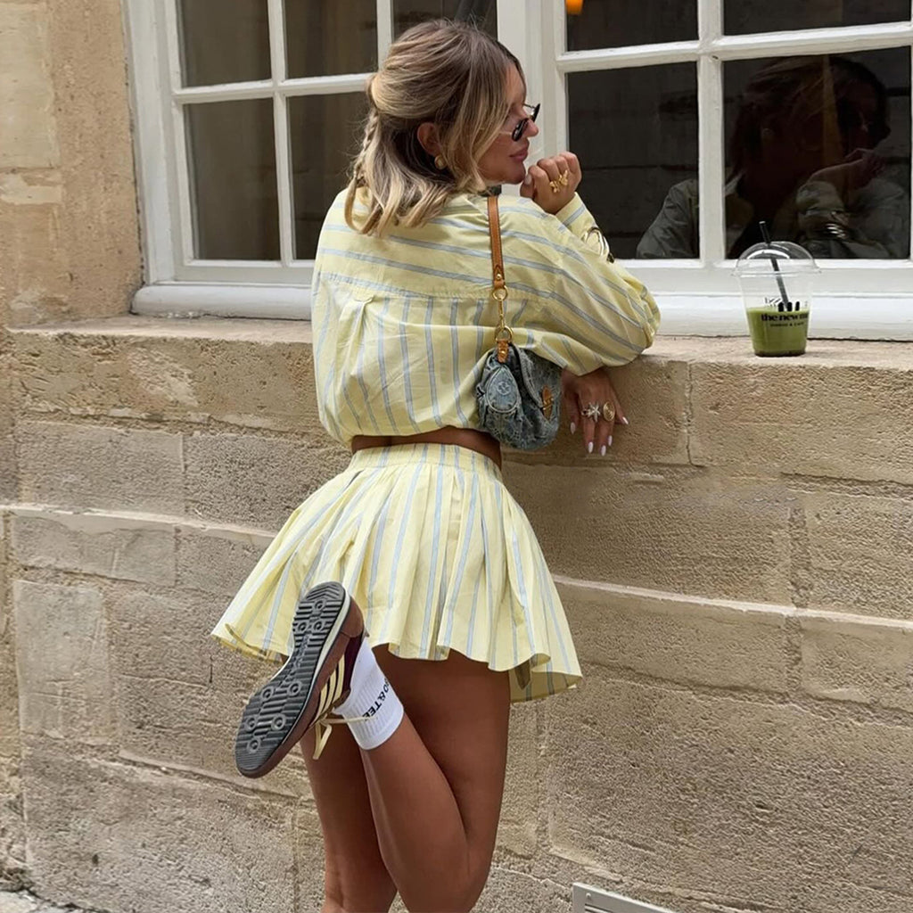 Dress - Shirt & Skirt