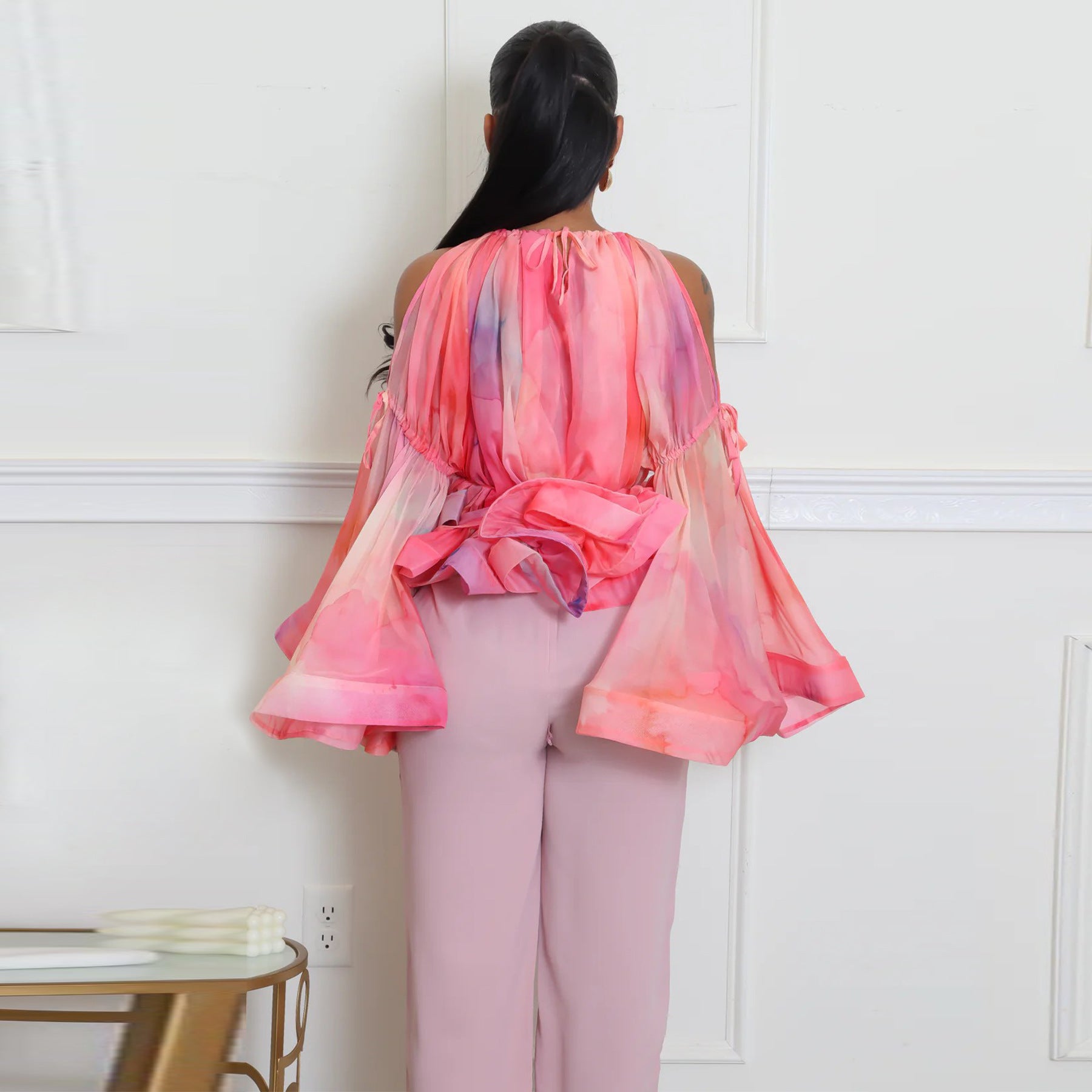 Top - Flared Sleeve