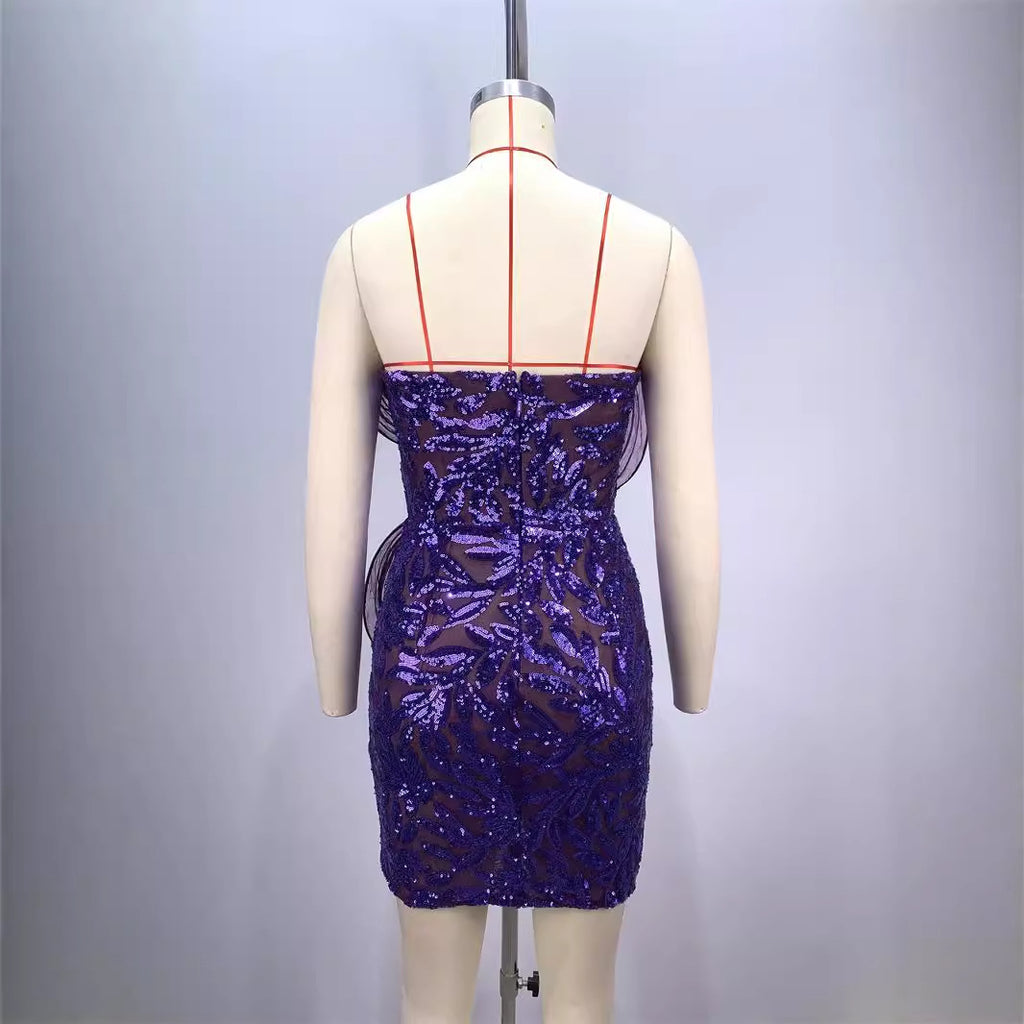 Purple Dress - Mini