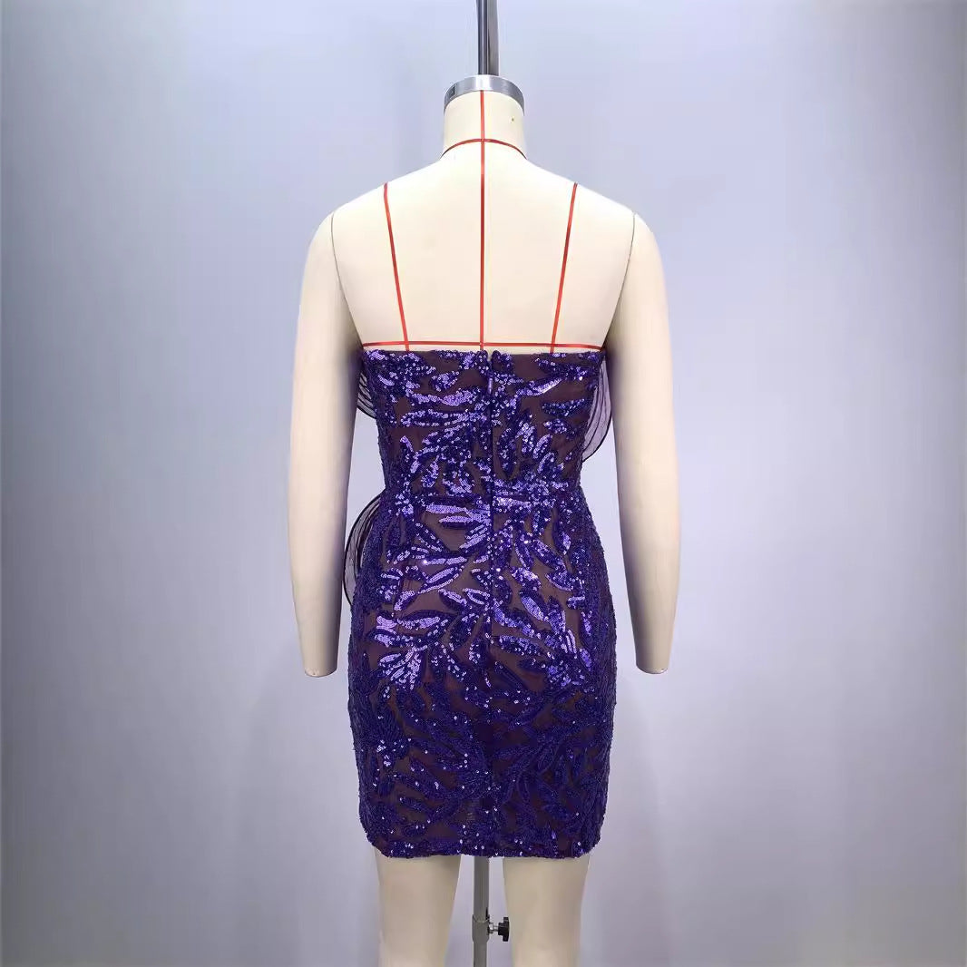 Purple Dress - Mini