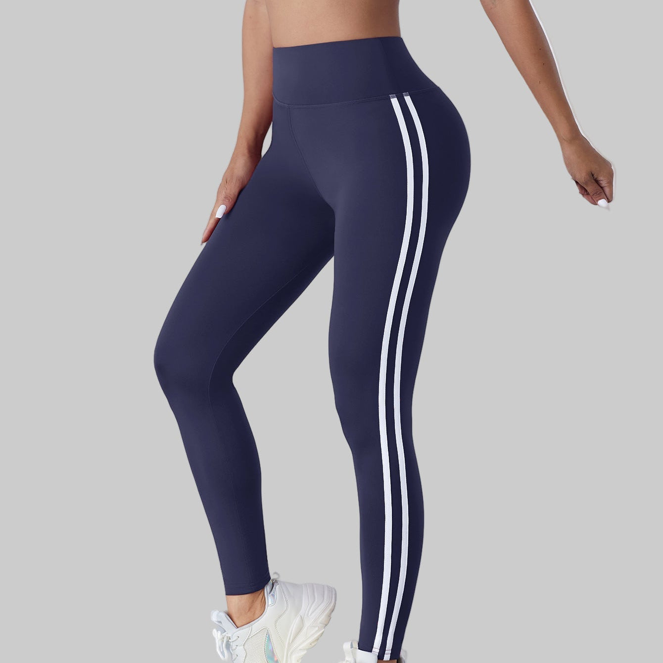 Blue Gymwear - High Waisted Yoga Pants
