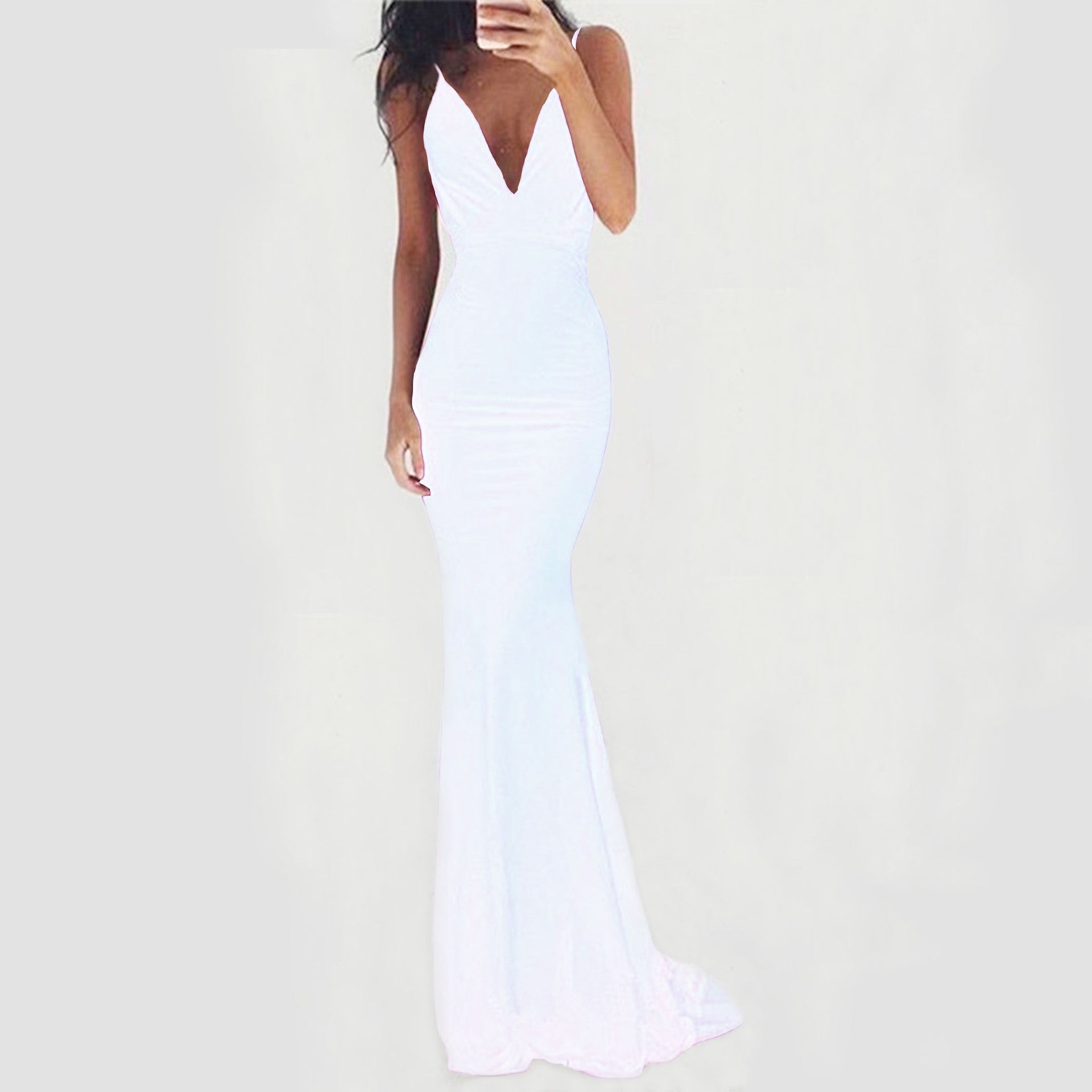 Dress - Milk Silk Backless