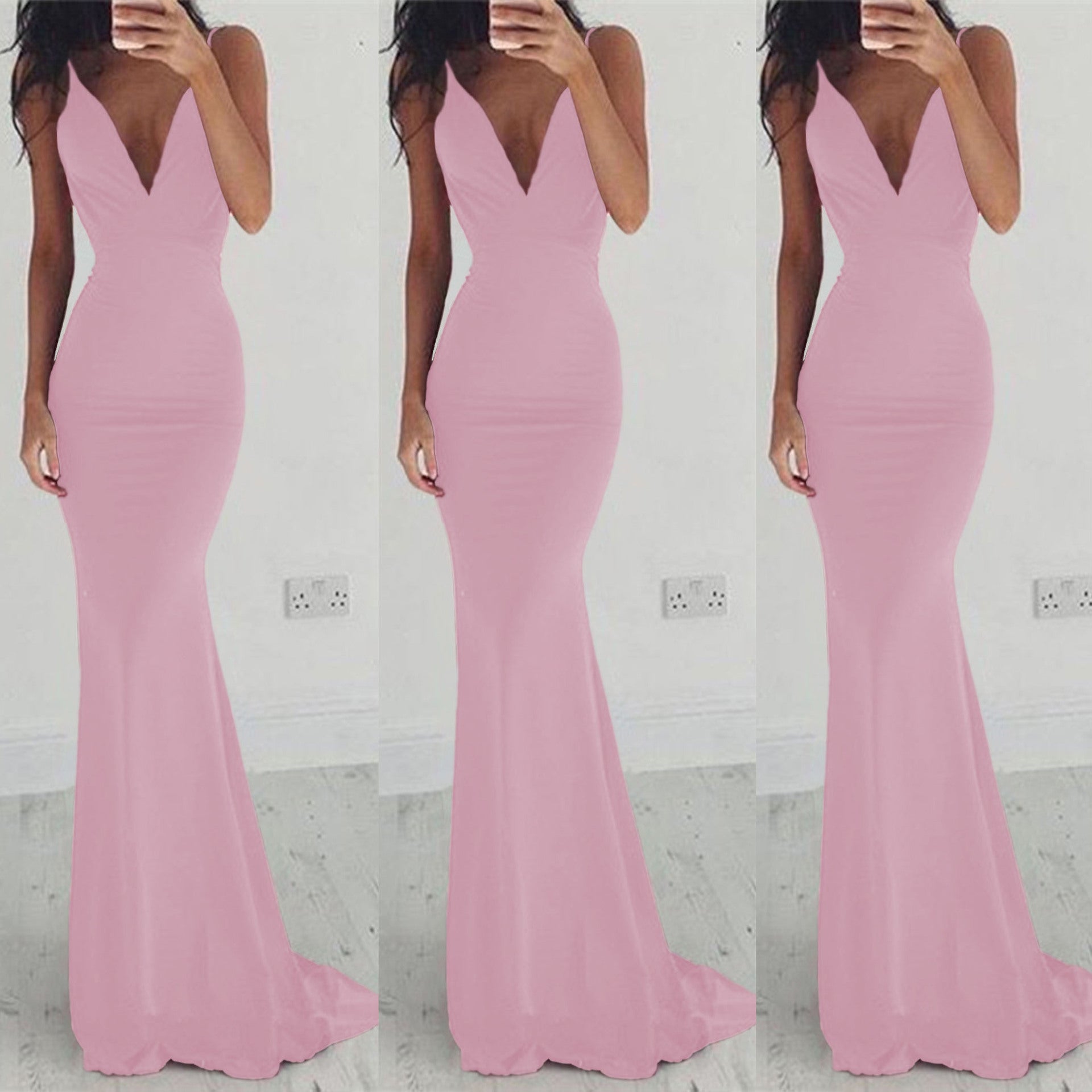 Dress - Milk Silk Backless