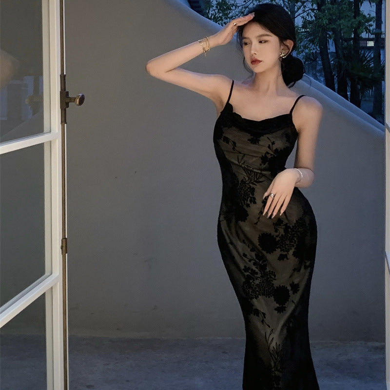 Black Dress - Vintage Lace