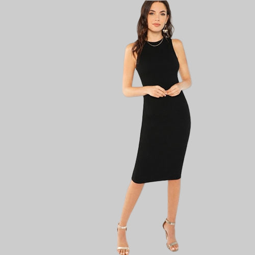 Black Dress - Sleeveless