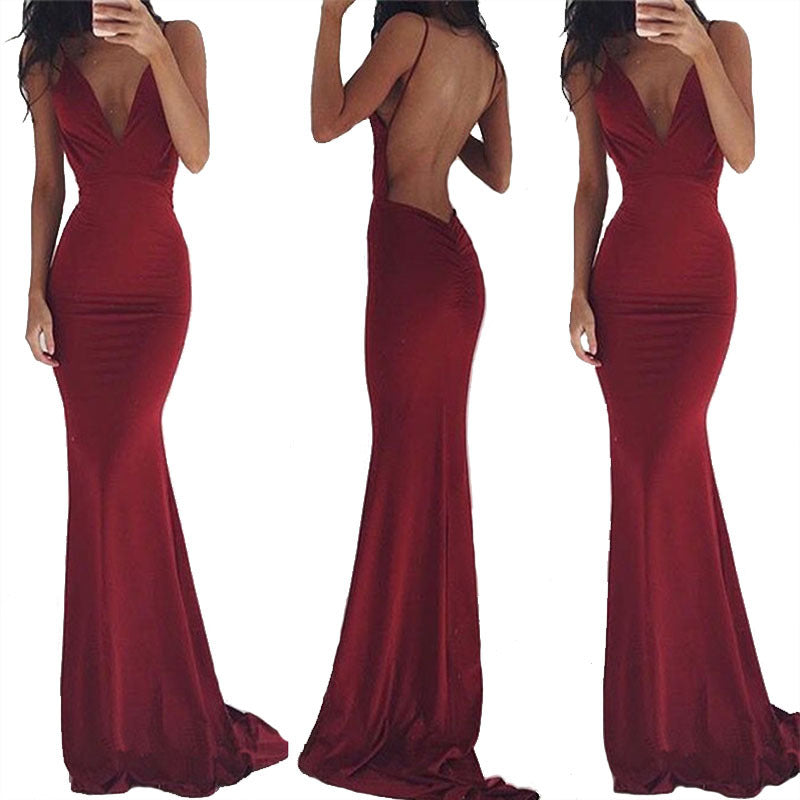 Dress - Milk Silk Backless