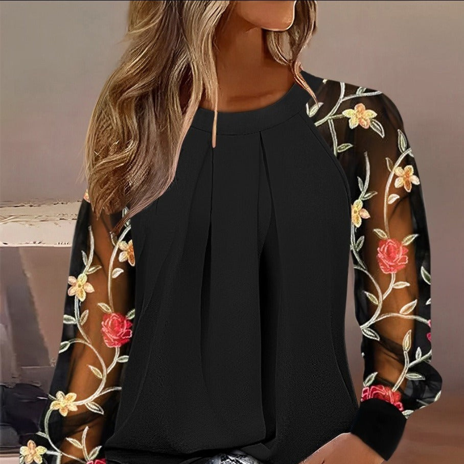 Top - Jumper with Sleeve Detail