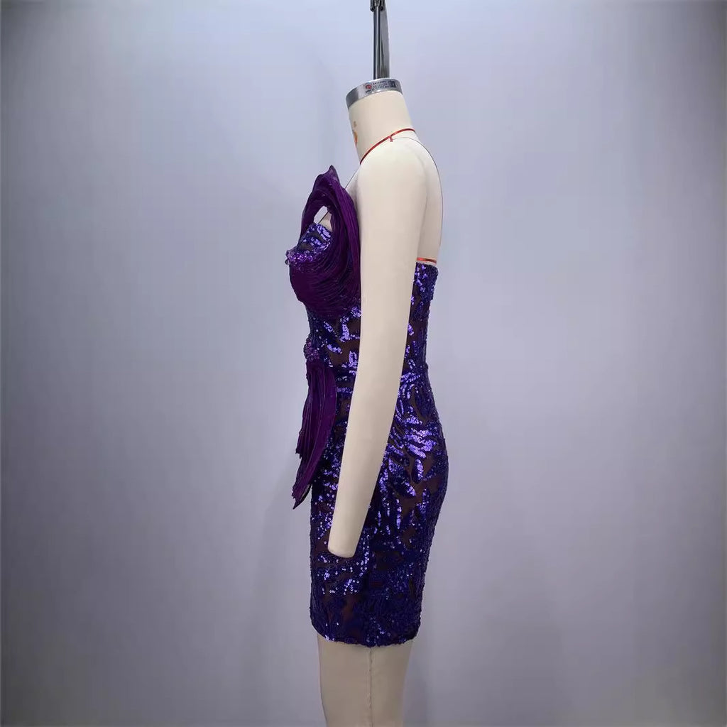 Purple Dress - Mini