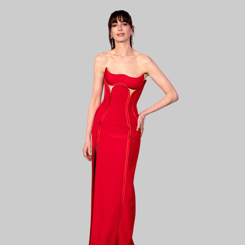 Red Dress - Evening Style