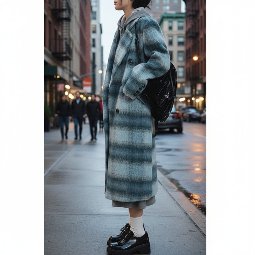 Coat - Woollen Double Breasted