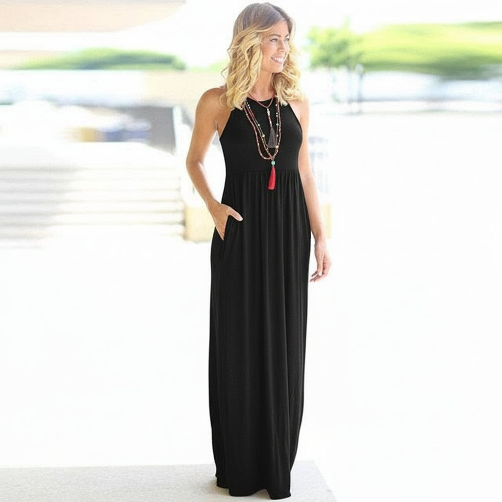 Black Dress - Boho