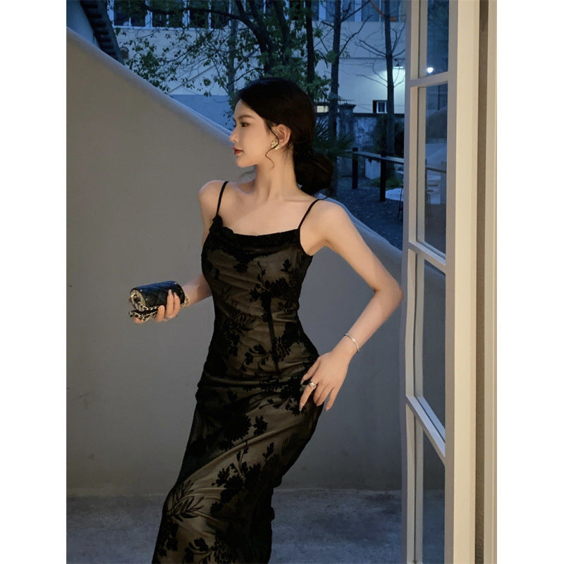 Black Dress - Vintage Lace