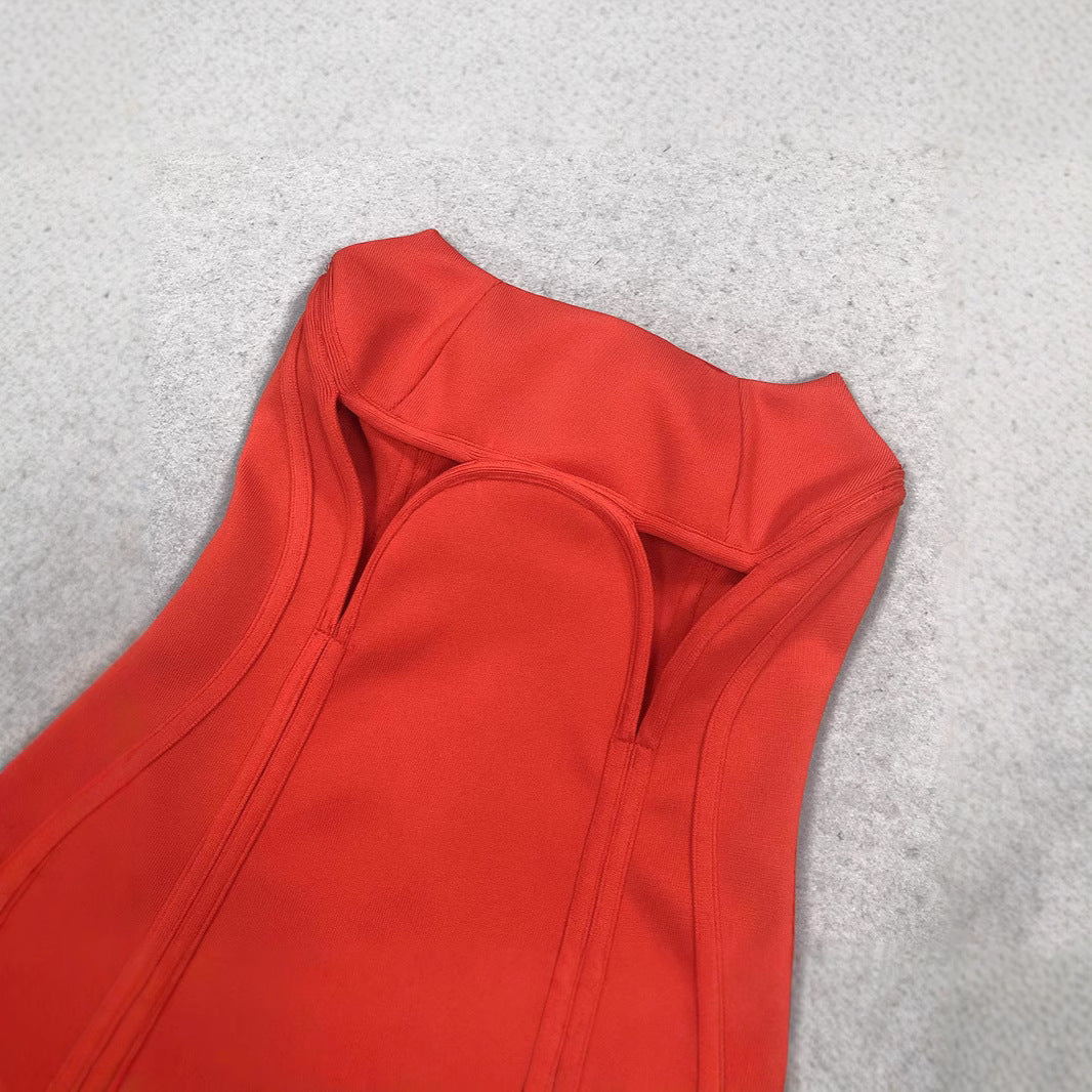 Red Dress - Evening Style