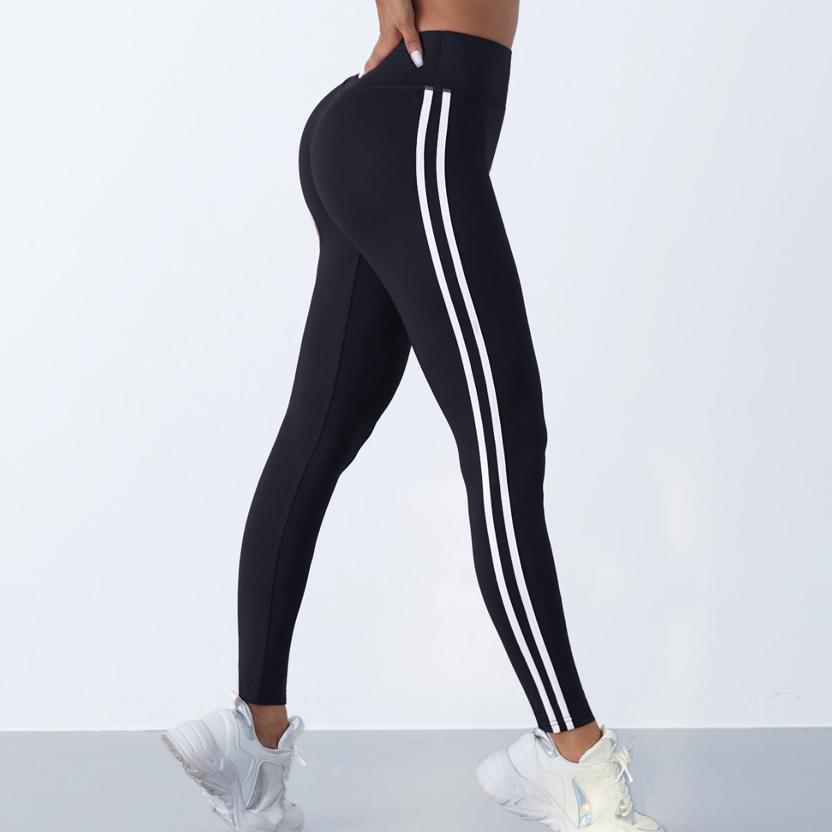 Black Gymwear - High Waisted Yoga Pants